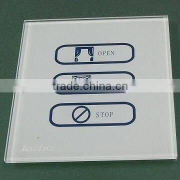 3 gang wall switch touch control glass panel