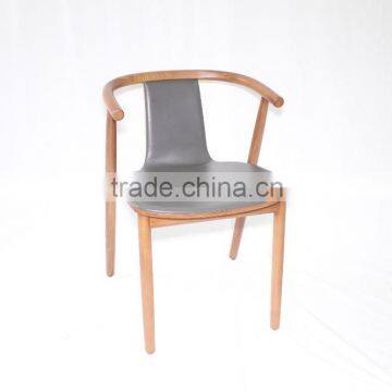 North European Style Elegant Solid Wood Dining Chair photo-6