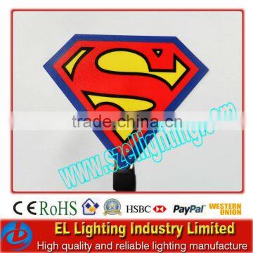 el panel in superman logo hot sale !