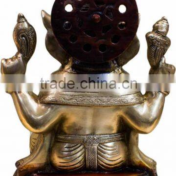 Sitting Chaturbhuja Shree Ganesha 12" photo-3
