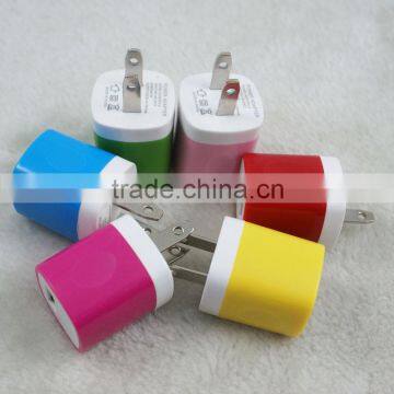 High quality single port USB Charger real 1A current fast charging for iPhone