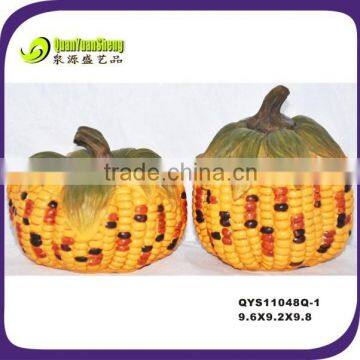 Thanksgiving home decorative Fake resin harvest pumpkin