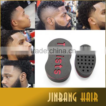 2016 Hot Brand New Fashion Magic Hair Twist Sponge Dreads Twisting Locks Dreadlocks Curl Brush Sponge Barber Hair Brush New