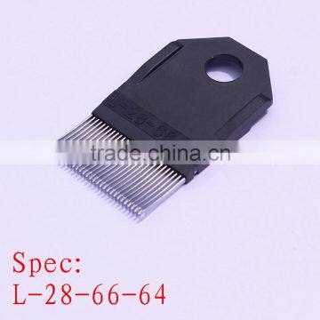 warp knitting spare parts plastic guide needle L-28-66-64