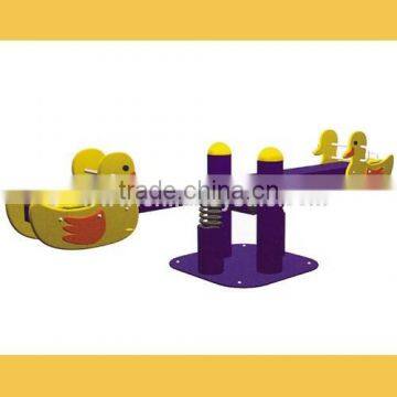 CE Certificated Adult Animal Duck Seesaw