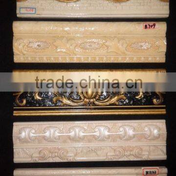 All kinds of embossed resin border tile, decorative tile