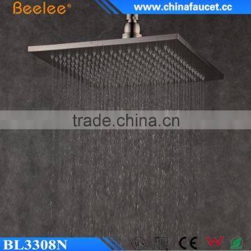 New Bathroom 8 Inch Brushed Stainless Ceiling Water Saving Top Shower