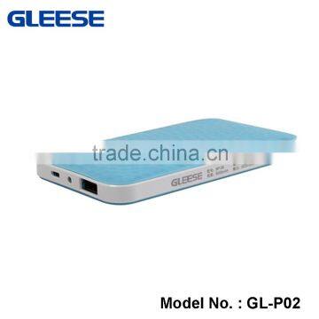 GLEESE 6000mAh Portable Power Bank With Lighting Polymer Battery Companies Looking for Distributors photo-2