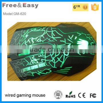 Best Ergonomic Design Custom LED 6d Gaming Mouse Wired for pc photo-5
