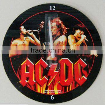 Glass Decorative Wall Round Wall Mounted Clock photo-2