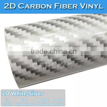 SINO Glossy Twill 2D Wrap Car Sticker Foil Carbon Fiber Vinyl Film photo-5