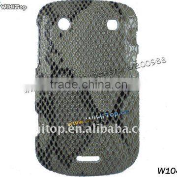 Snap on Back Cover Snake Skin Case For BlackBerry Bold 9930 9900