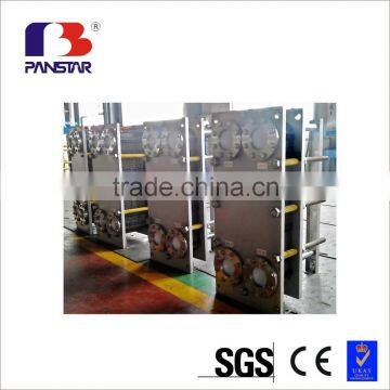 Panstar Food Grade Compact HTST Pasteurization Plate Heat Exchanger for Juice Milk Wort photo-5