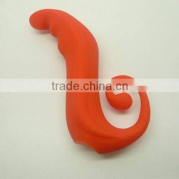 2014 new product artificial silicone dildo with vibrator