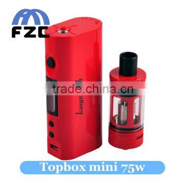 Fast shipping supports Ni/Ti/ SS/NiCr tc coil e cigarette box mod kanger topbox mini VS eleaf istick 75w