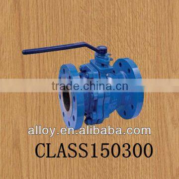 Cast steel floating ball valve