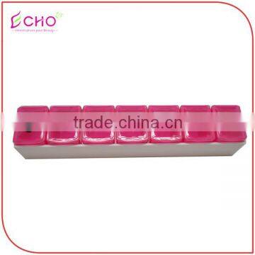 New 7-Day Plastic Pill Box Single Daily Tray photo-2