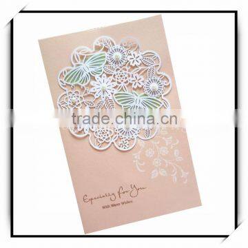 handmade paper greeting cards printing service from China