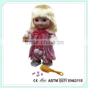 Toys Direct From China With Real Hair Beautiful Educational Doll Promotion Baby Doll photo-3