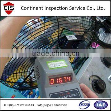 Fan inspection / electric fan