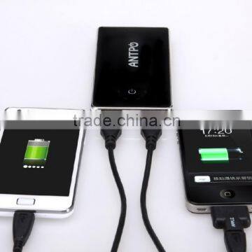 External power bank li-ion battery 3.7v rechargeable power bank