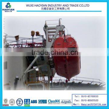 Marine paltform davit