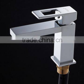 brass square basin mixer/high grand faucet