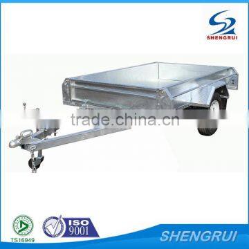 High Quality Hot Dipped Galvanzied 7x4 Full Welded Trailer Box Trailer
