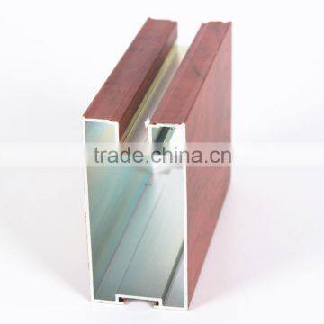 Best Price for Wooden Grain Aluminum Profiles photo-3