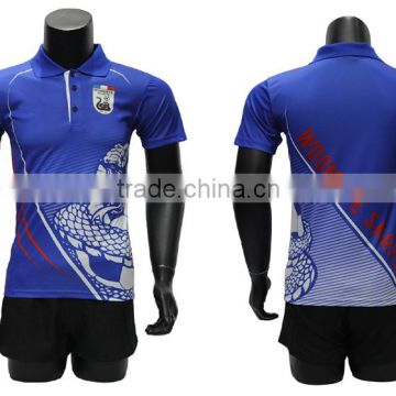 Custom Made Sublimated Printing Sports Polo Shirt