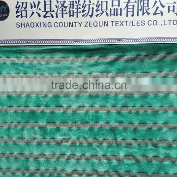 210gsm Crepe Rayon Poly Spandex Yarn Dyed Stripes Knit Jersey Fabric, Silver Yarn Stripe Jersey ,tie Dyed Stripes Knit Fabric photo-2