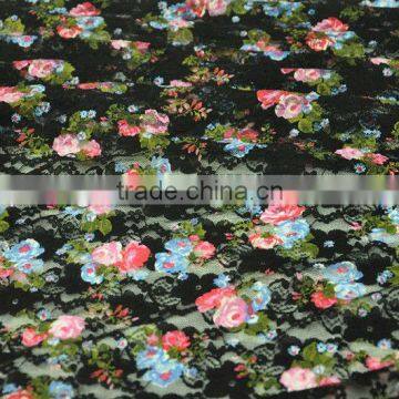 Zhongshan Qixing textile printed lace fabric