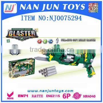 manufactory electric soft bullet gun toy for promotion