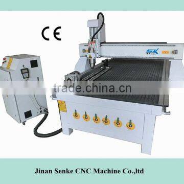 1325 cnc router 4 axis /vacuum bed cnc woodworking machine with rotary from manufacture with good quality