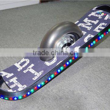 Cool lighting one wheel smart wheel balance electric scooter with big wheels SE-M12