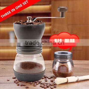 Manual Ceramic Burr Coffee Grinder, Coffee Mill, all kinds of manual coffee grinder