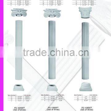 2016 High Quality Good Price Beautiful Polystyrene Roman Square Pillar Design photo-4