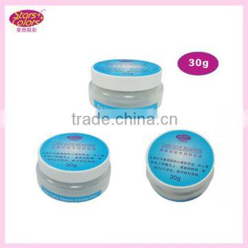 Natural cream remover for eyelash extension,Blue type gel