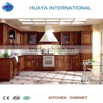 PVC wrapped door kitchen cabinet provider