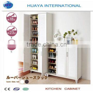 pvc faced shoe cabinet design