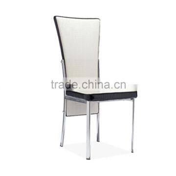 Z635 PU Leather Dining Chair White Tufted Dining Chair