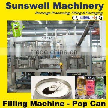 Soft Drink Making Machines Can|Beverage Aluminum Can Filling Machine