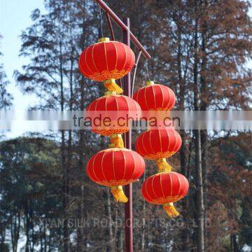Red Color Chinese Silk Lantern for New Year Decoration photo-3