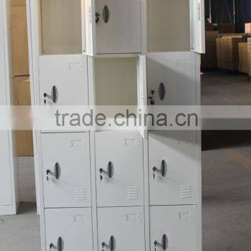 Vertical 12 Door Steel Locker Wardrobe With Hings photo-2