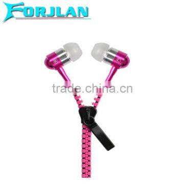 3.5 mm Stereo Wired Zip Earphone With Mic photo-4