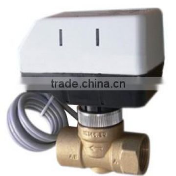 Motorized 2 Way Brass Ball Valve-ON/OFF