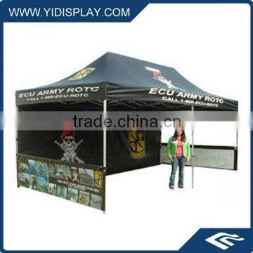 Outdoor portable Pop up events tent with Half sidewall