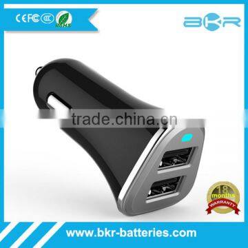 Portable Car Charger Adapter 2 USB Ports for Mobile Phone photo-6