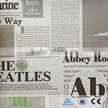 B210 Rotary Screen Foaming Non Woven Letter Wallpaper photo-4