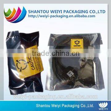 Custom anti-static transparent aluminum foil packaging bag for electronic component